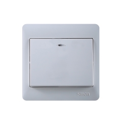 BỘ CÔNG TẮC ĐƠN 1 CHIỀU CÓ LED 10AX