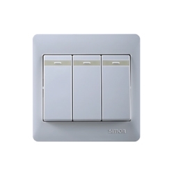 BỘ CÔNG TẮC BA 1 CHIỀU CÓ PHẢN QUANG